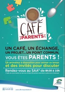 Affiche Café parents nouvels horaires