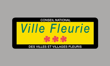 Logo label: ville fleurie